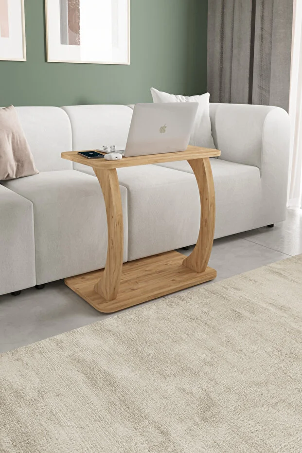 C Ayaklı Laptop Sehpası, Koltuk Sehpası, Kahvaltı Masası, Çalışma Sehpası